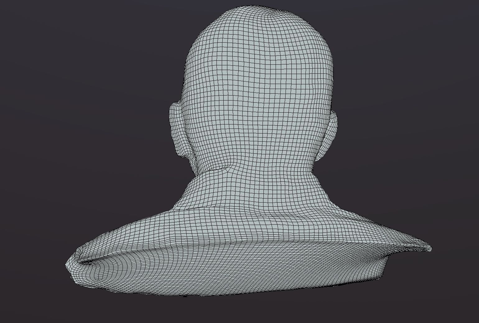 3D CHARACTER  HEAD 3D model_19