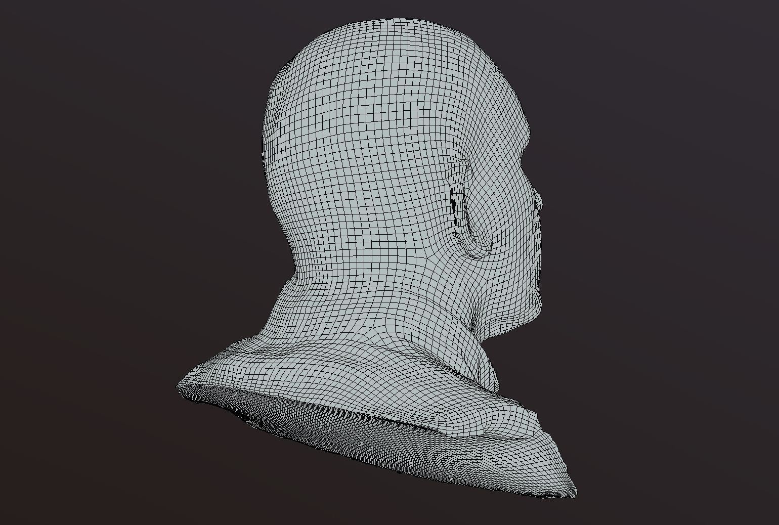 3D CHARACTER  HEAD 3D model_20