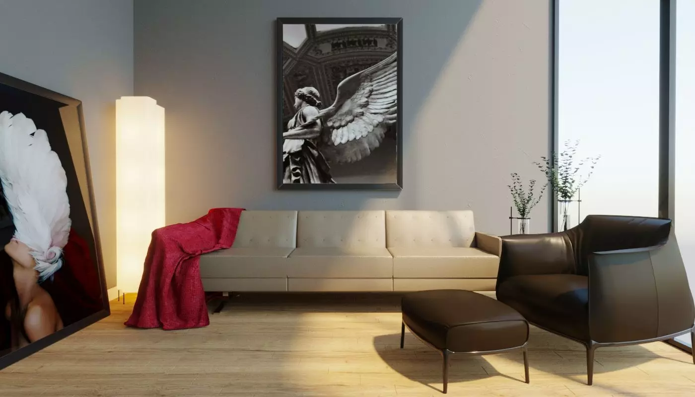 Kennedy JR sofa 2019 Minotti collection 3D model_0