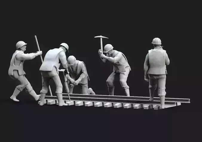 repair Railway 3D print model