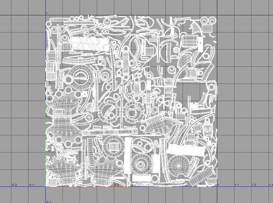 Robot Android Hand   3D model_13