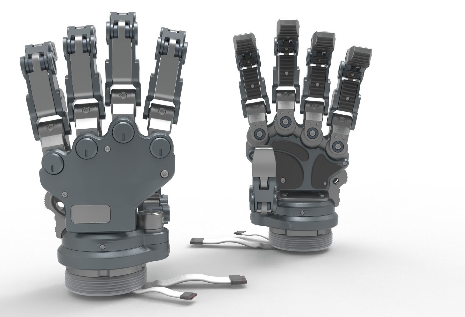 Robot Android Hand   3D model_1