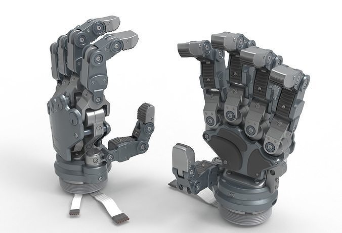  Robot Android Hand   3D model