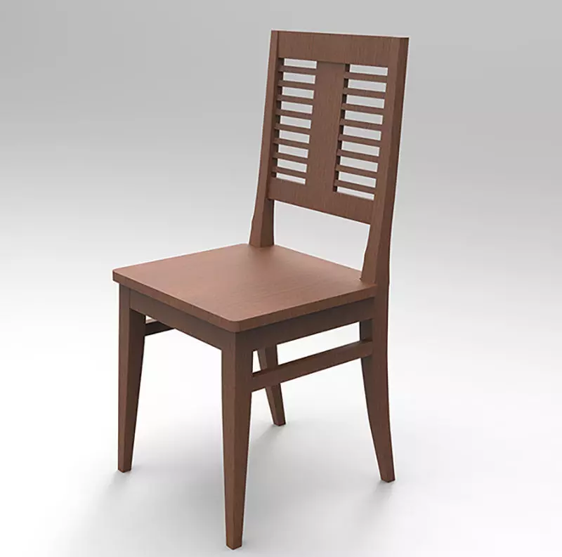 Modern Dining Chair Free 3D print model