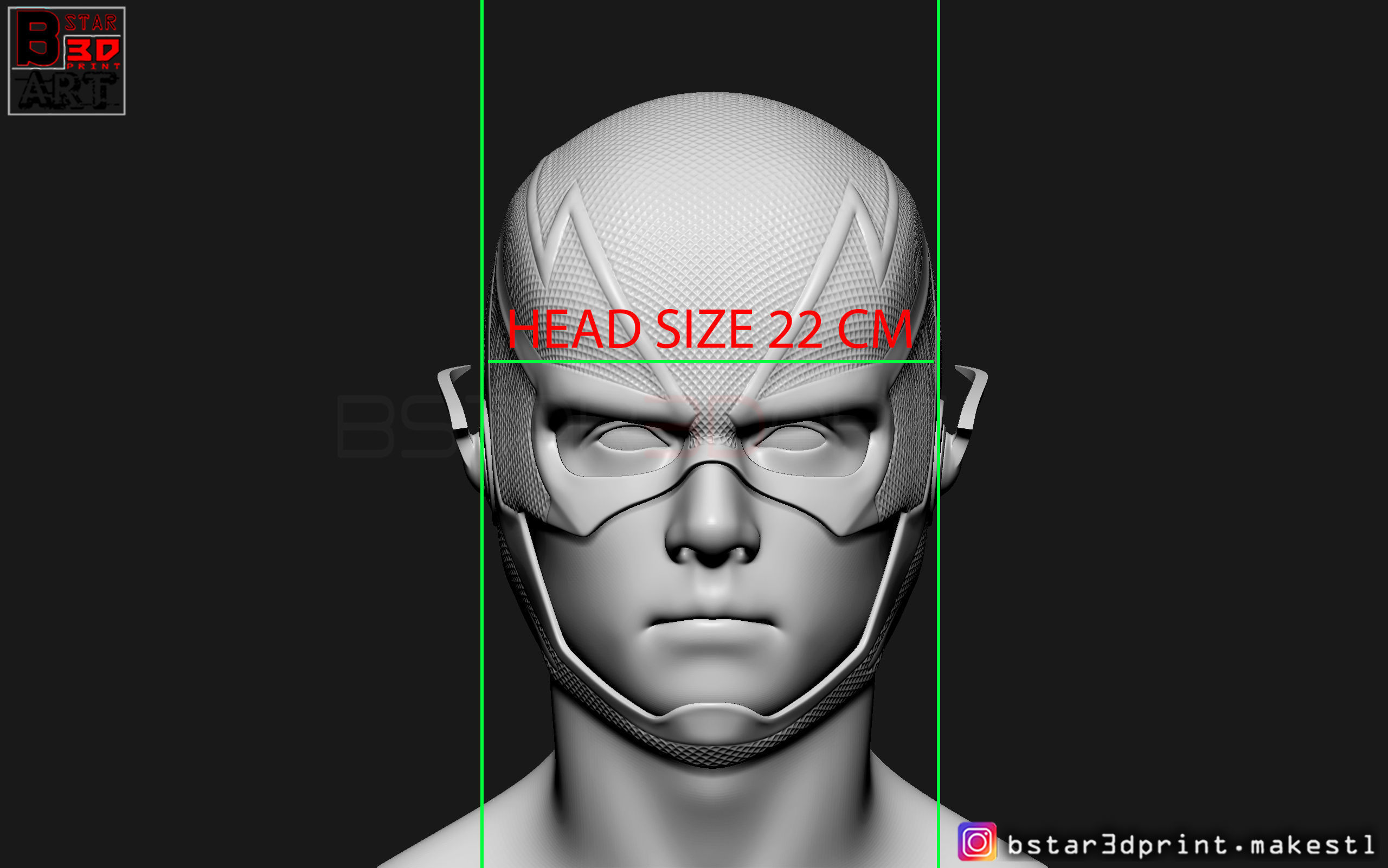 Flash Helmet Season 6 3D print model_16