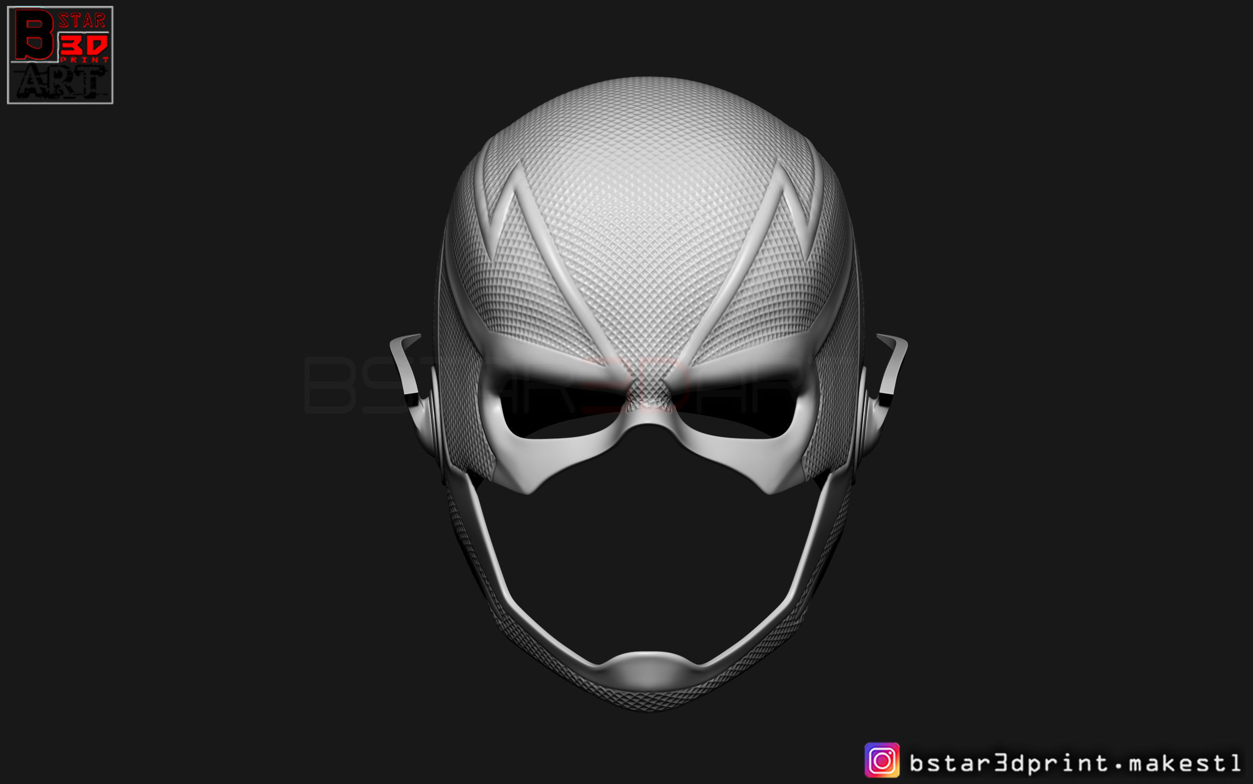 Flash Helmet Season 6 3D print model_9