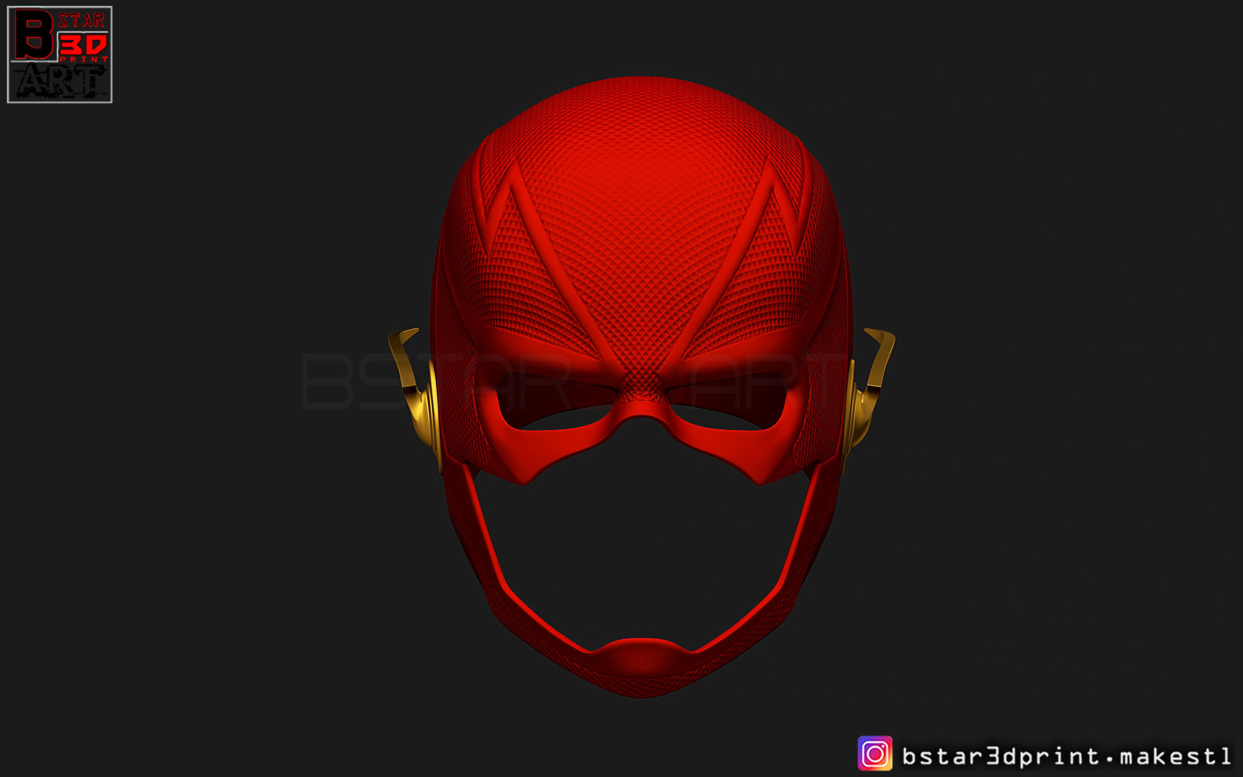 Flash Helmet Season 6 3D print model_1