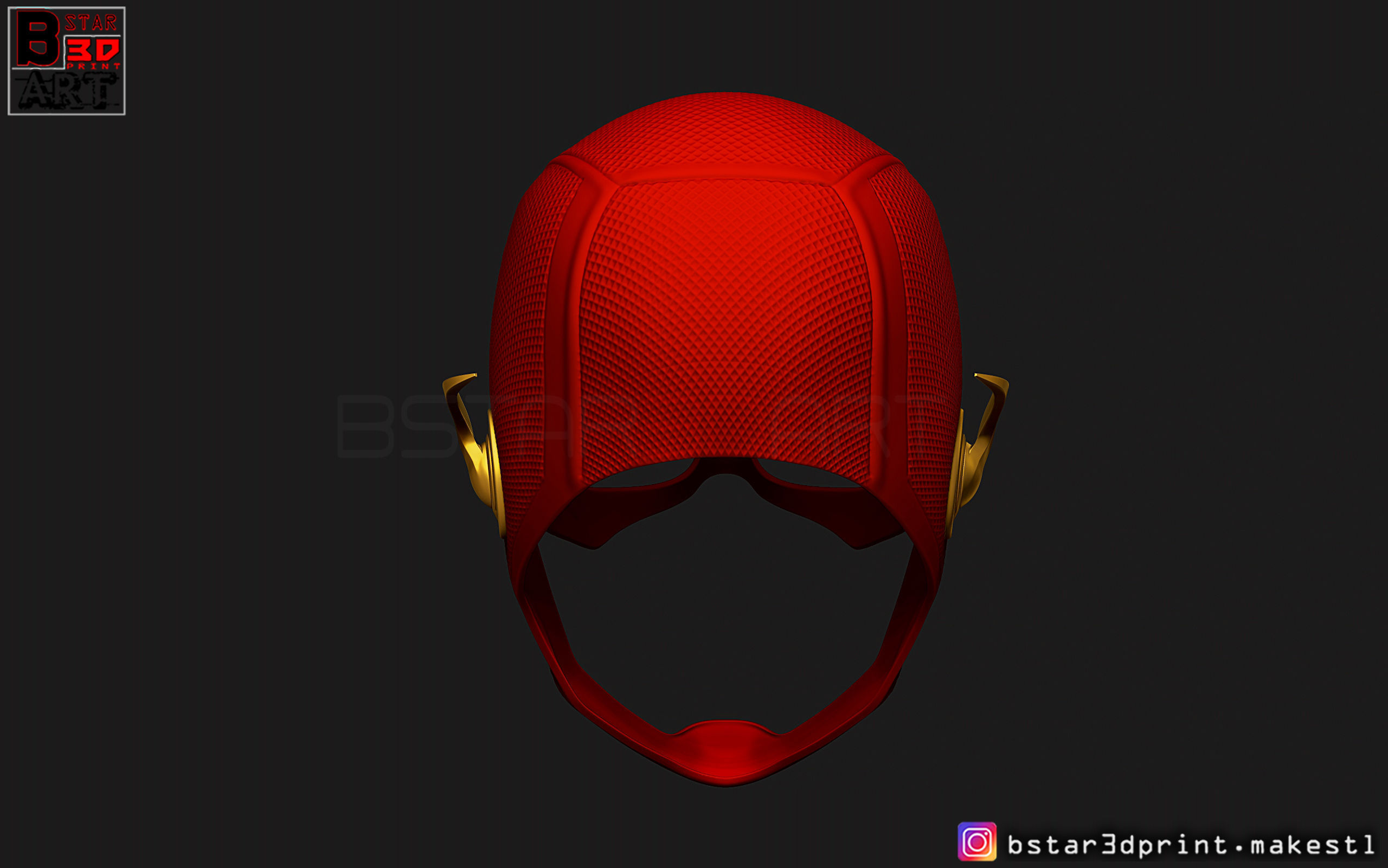 Flash Helmet Season 6 3D print model_5