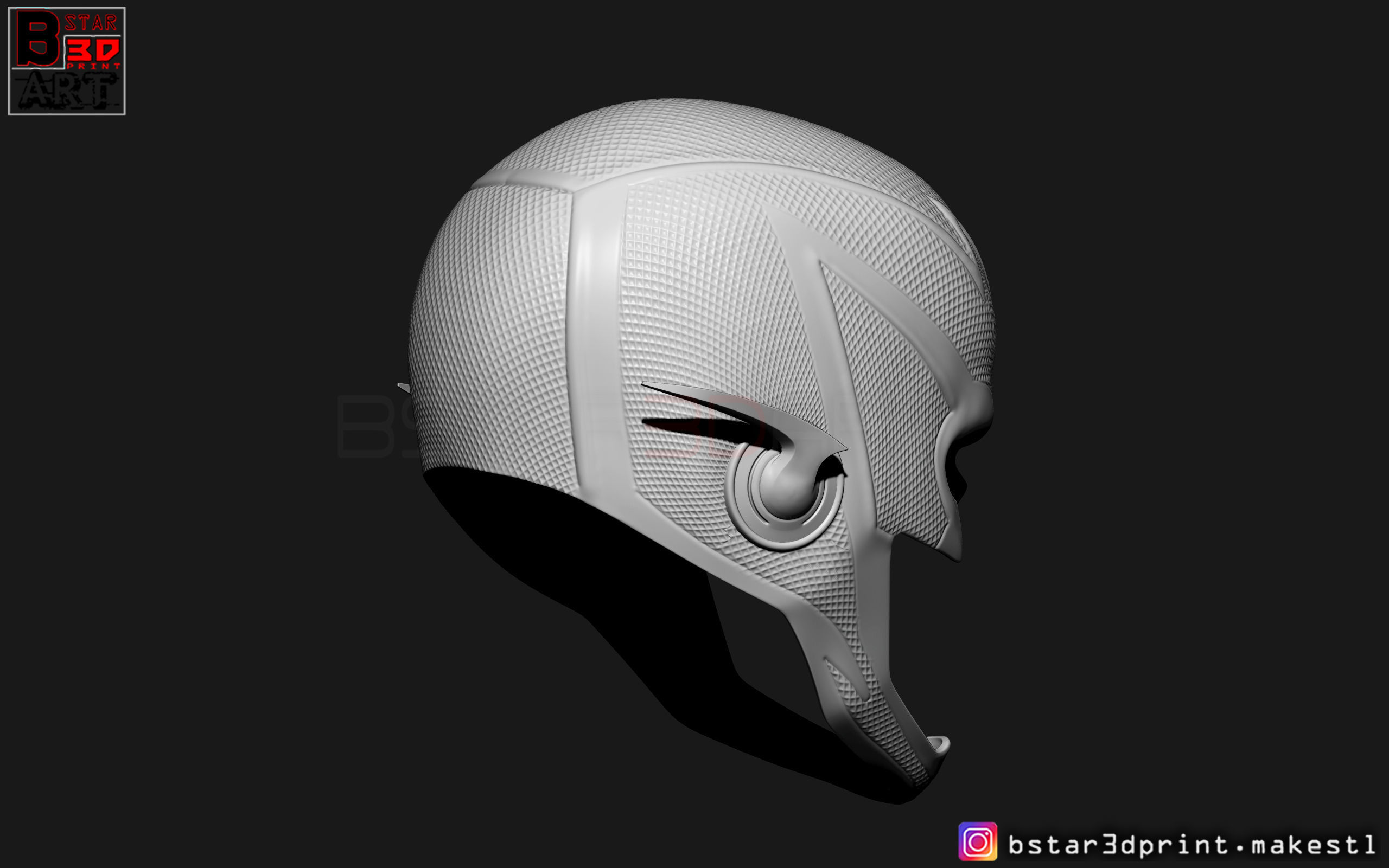 Flash Helmet Season 6 3D print model_14