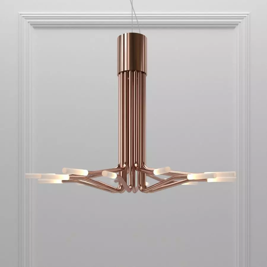 Habitat chandelier  3D model_0