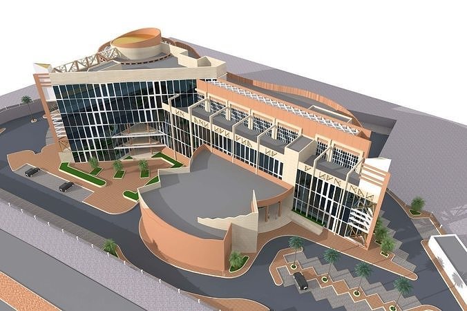 OFFICE BUILDING 3D model