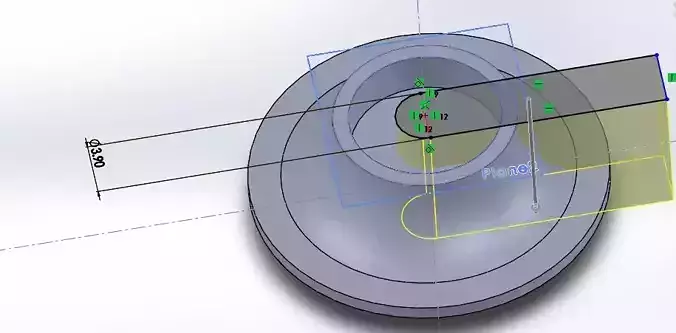 Shock Absorber Spring Retainer for HPI 3D print model