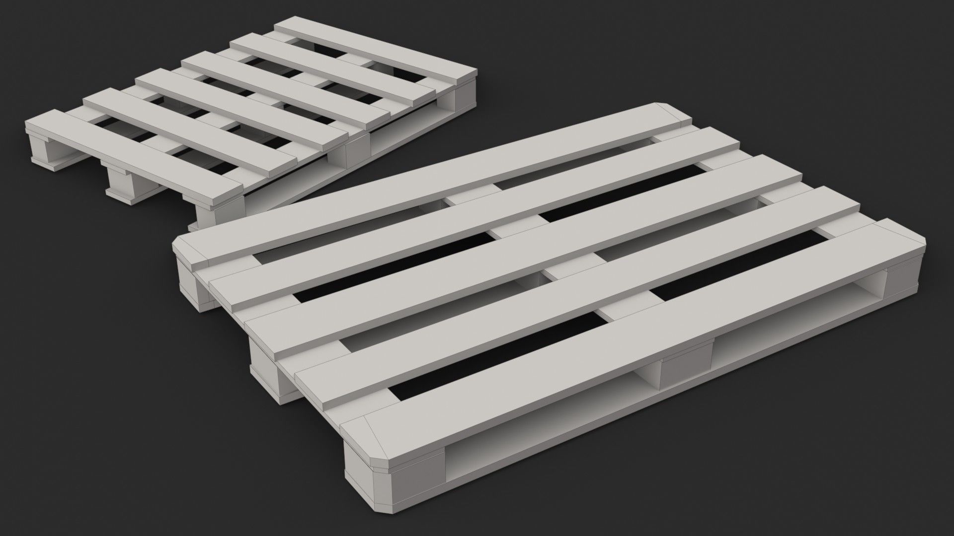 Wooden Pallet and Metallic Barrels Collection _41