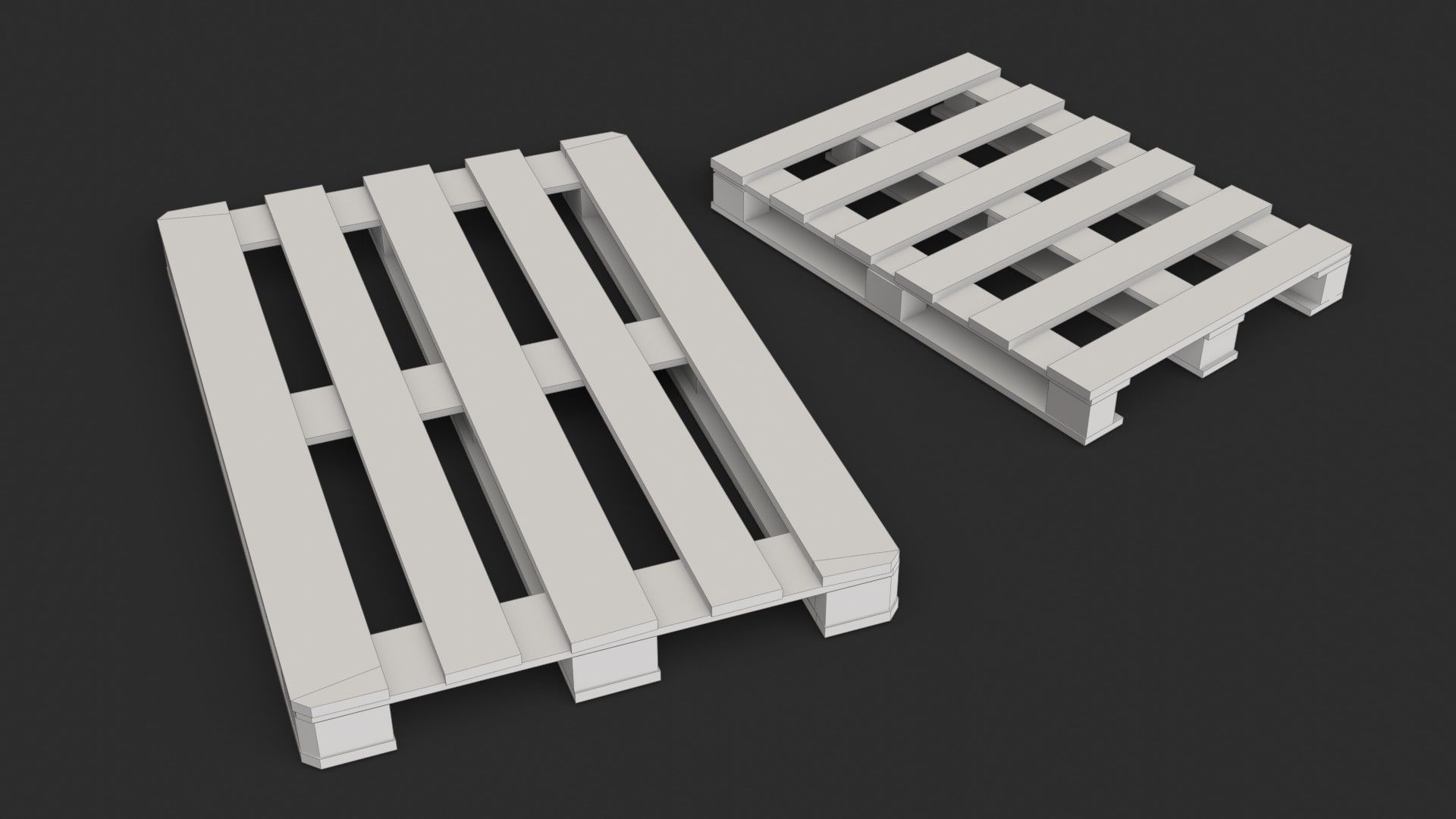 Wooden Pallet and Metallic Barrels Collection _43