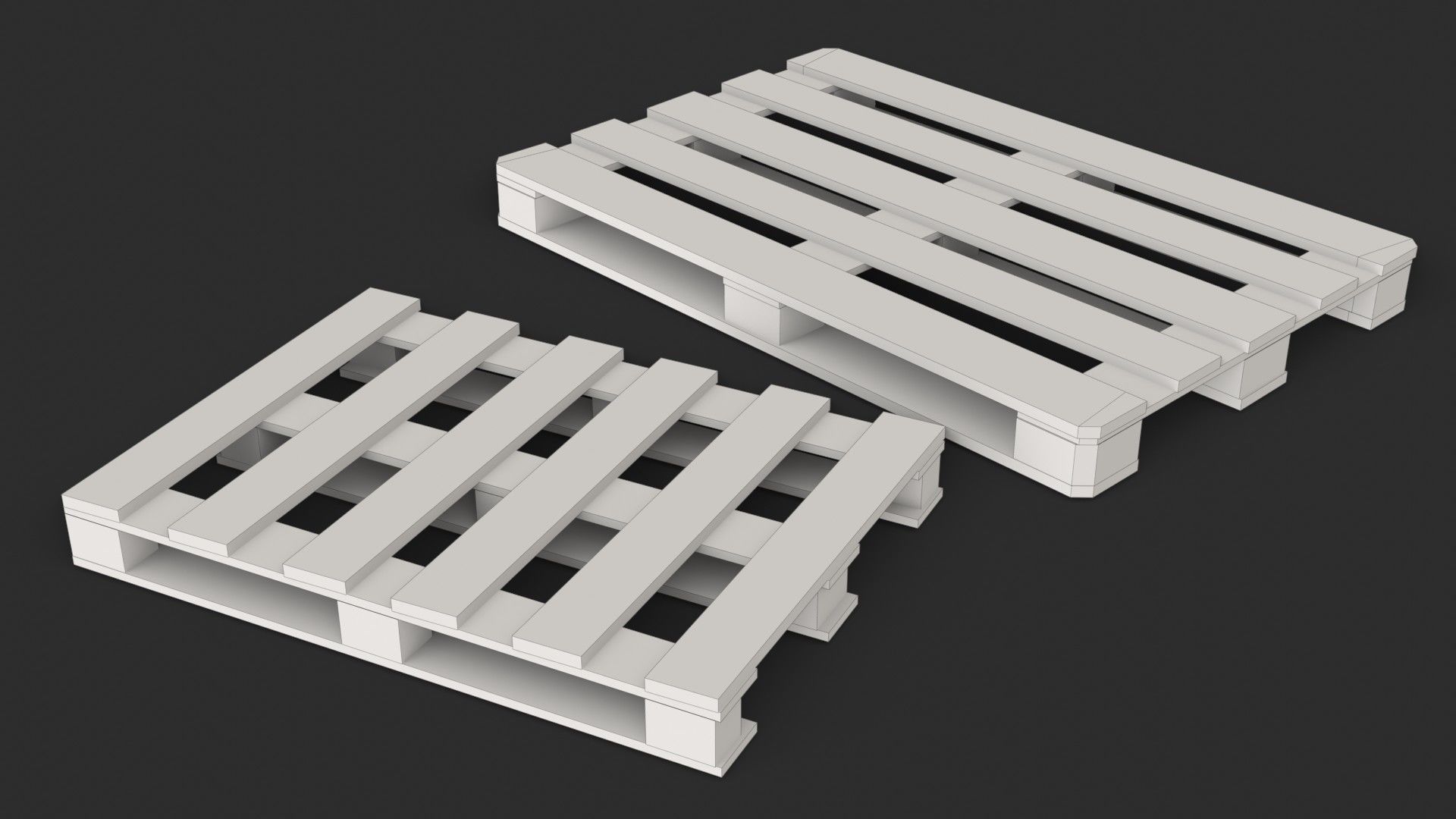 Wooden Pallet and Metallic Barrels Collection _38