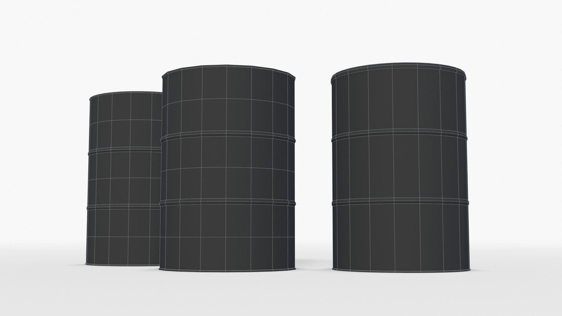 Wooden Pallet and Metallic Barrels Collection _33