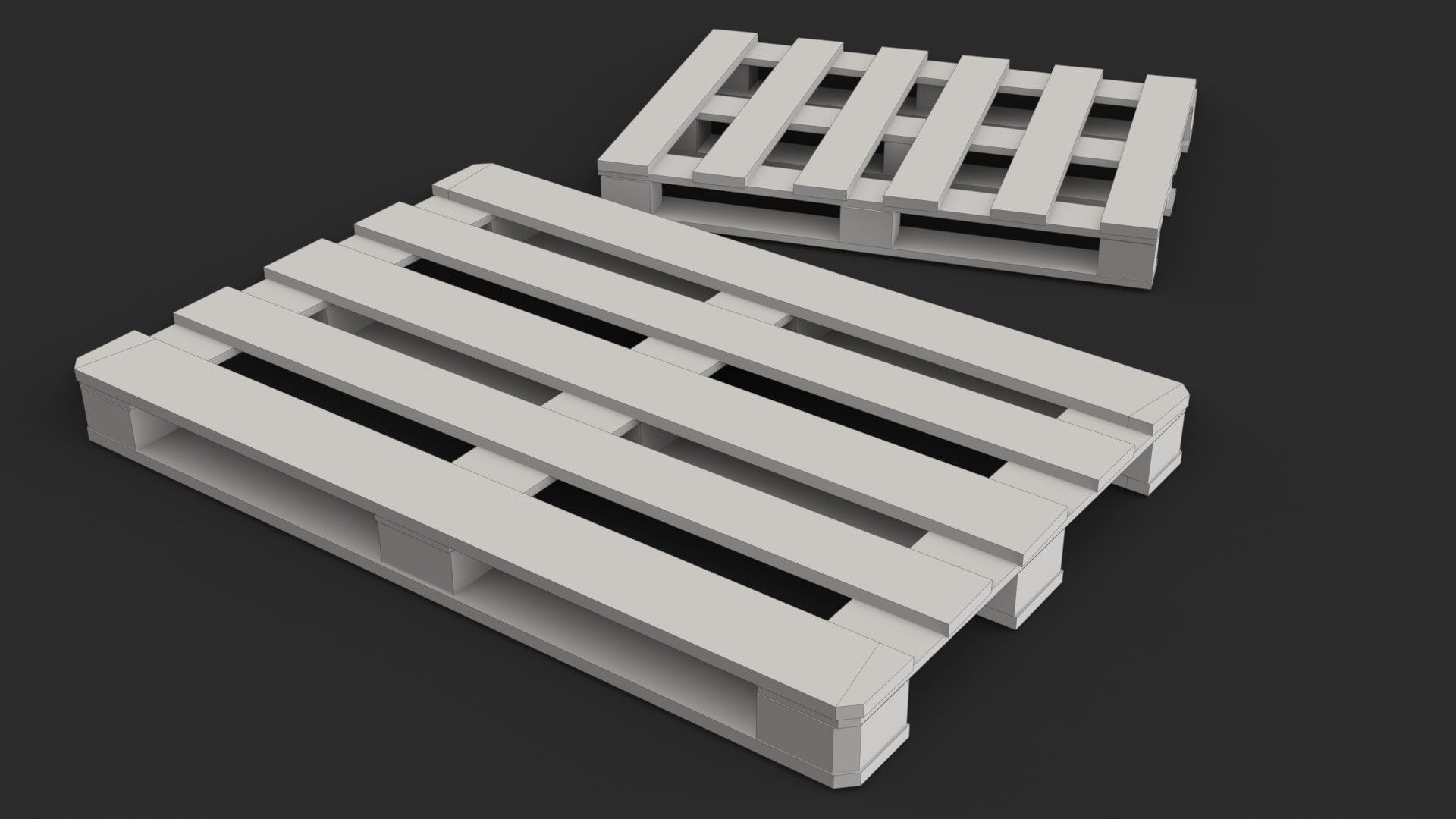 Wooden Pallet and Metallic Barrels Collection _40