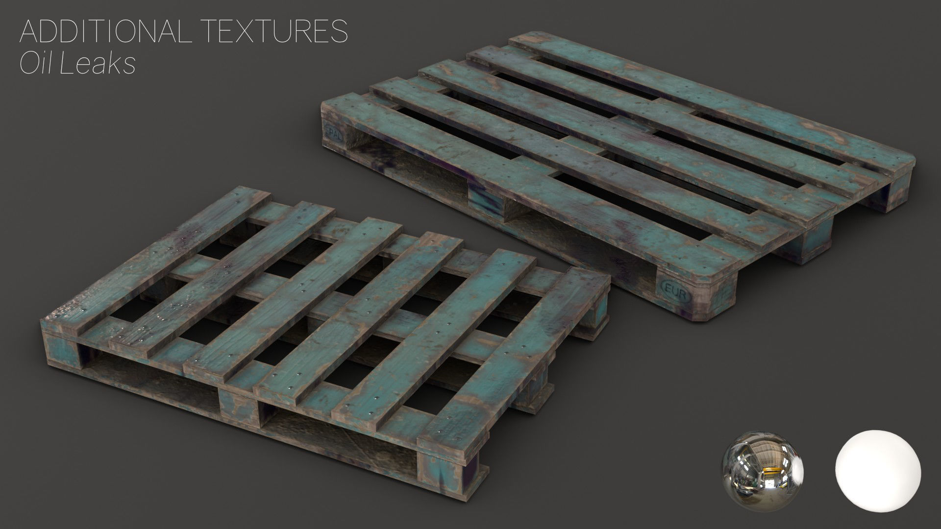 Wooden Pallet and Metallic Barrels Collection _19