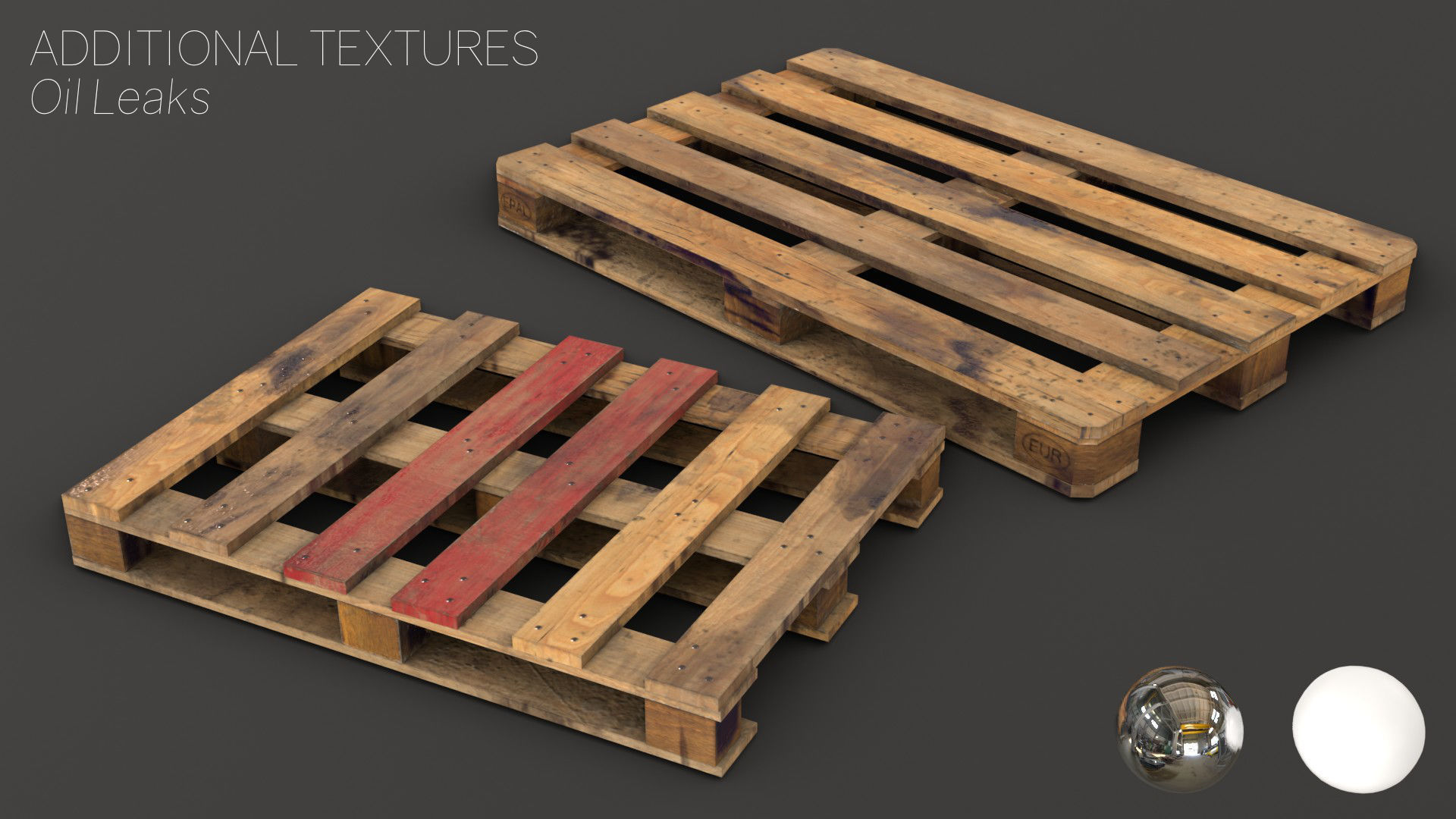 Wooden Pallet and Metallic Barrels Collection _15