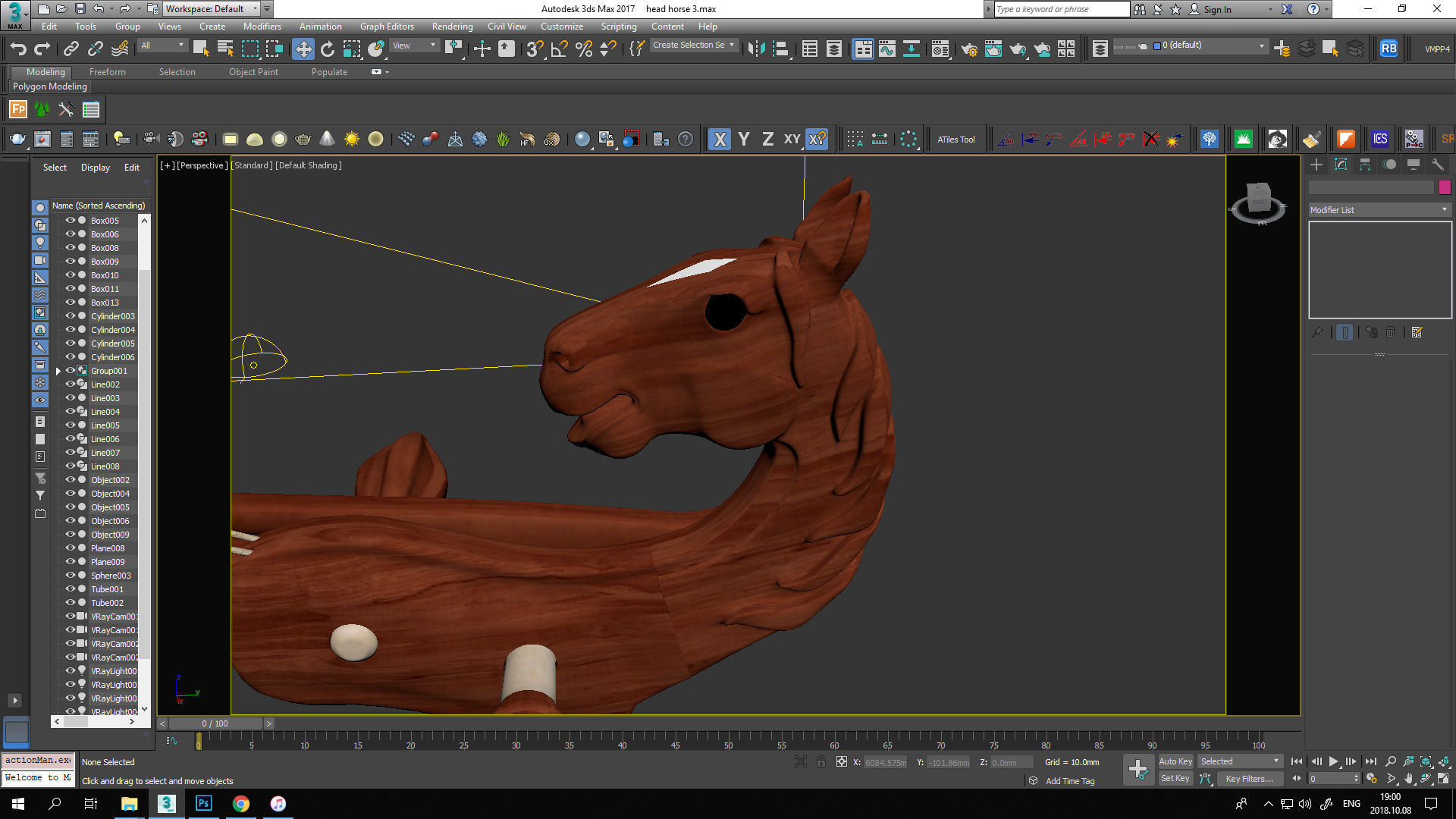 Morin khuur 3D model_4