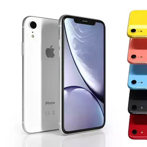 Apple iPhone XR 3D model