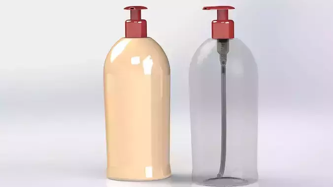 Soap Bottle - SolidWorks