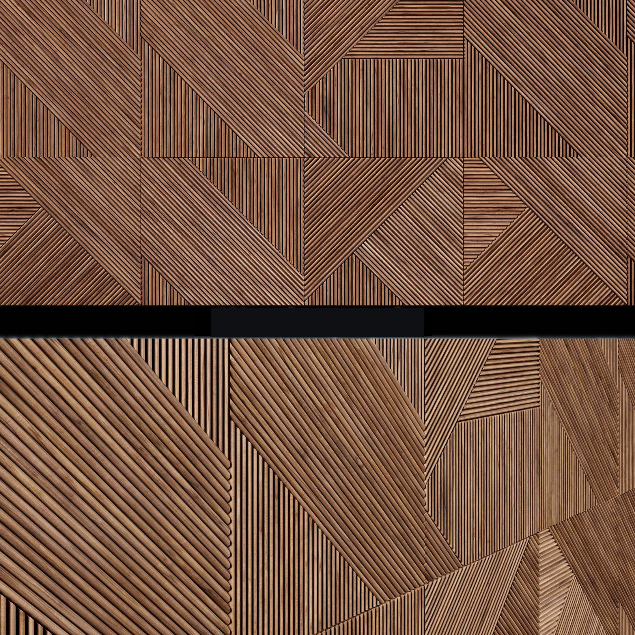 3D panels Emmemobili STRIPES BOISERIE 3D model_5