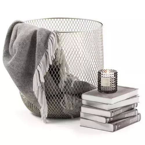 METAL BASKET DECOR 07