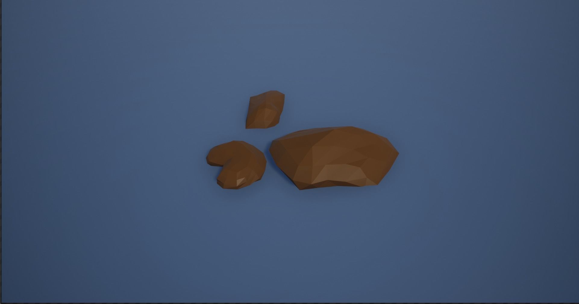 Lowpoly Rocks and Stones Low-poly 3D model_22