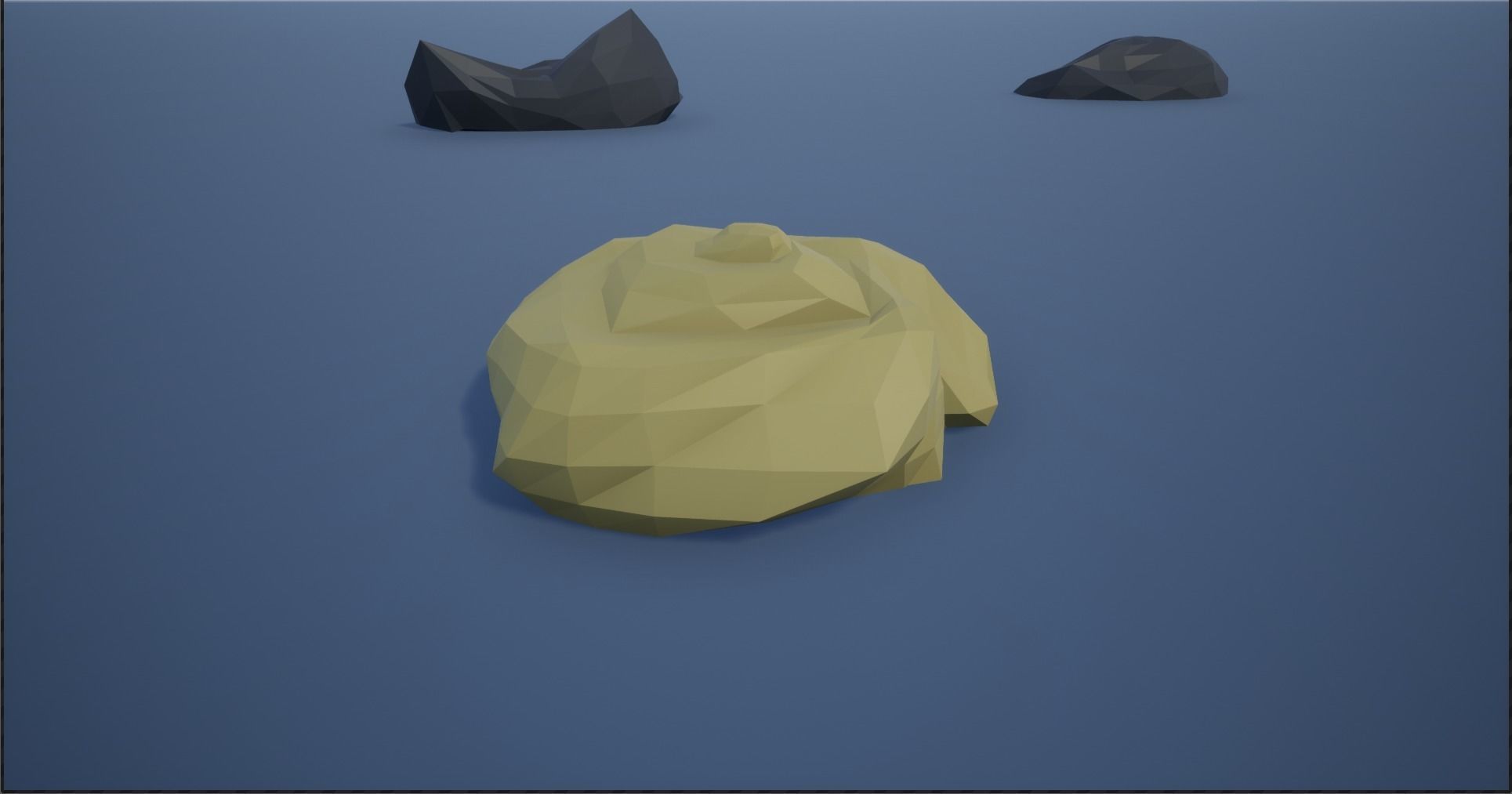 Lowpoly Rocks and Stones Low-poly 3D model_14
