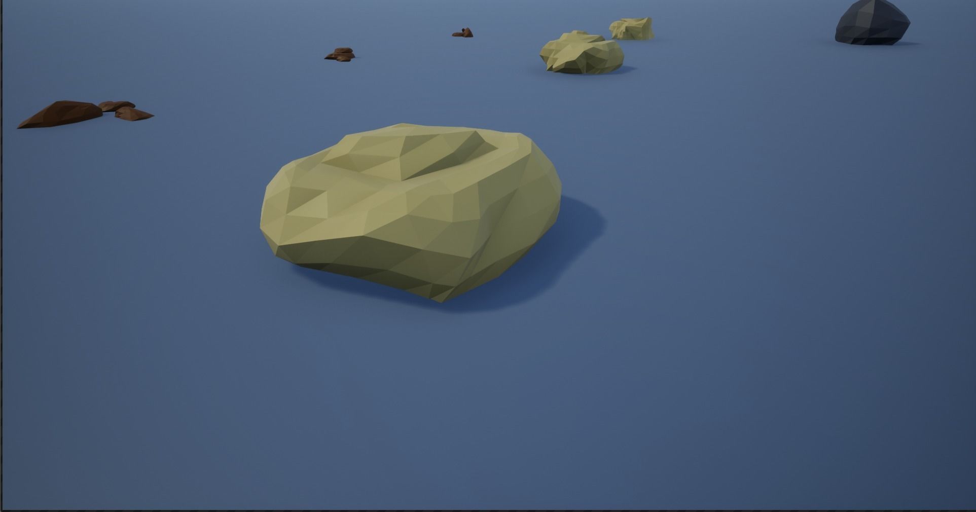 Lowpoly Rocks and Stones Low-poly 3D model_12