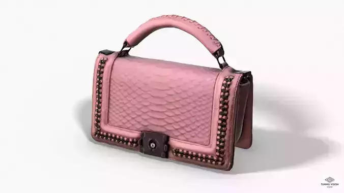 Pink Pochette - 3D Photoscanned PBR