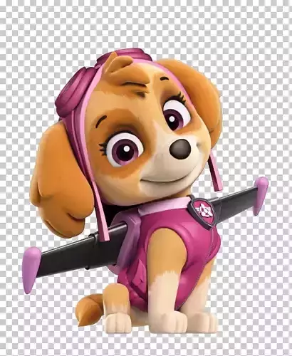 Skye Paw Patrol Cookie Cutter Set 3D print model