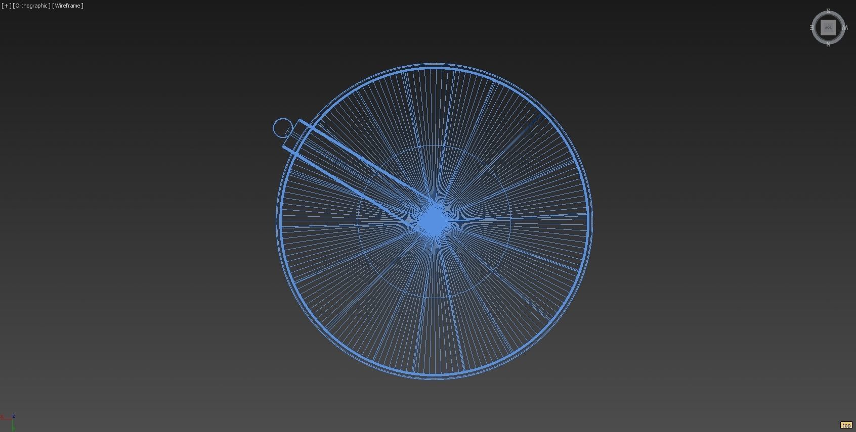 Raw materials silos tank 3D model_2