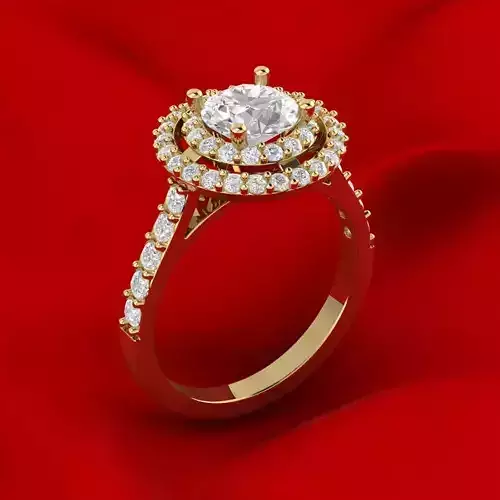 Vintage luxury engagement ring 2