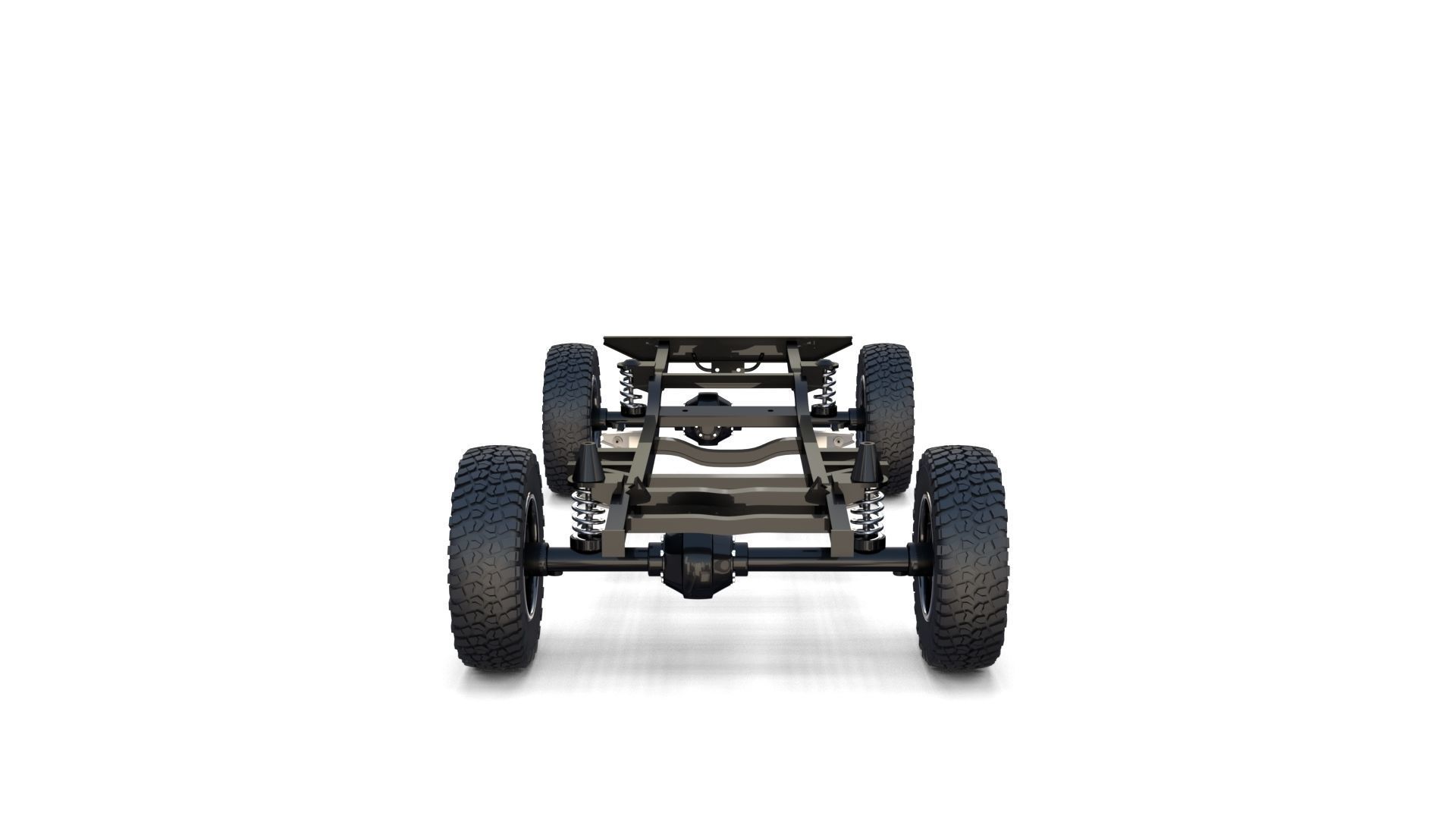 Range Rover Classic Chassis 3D model_1