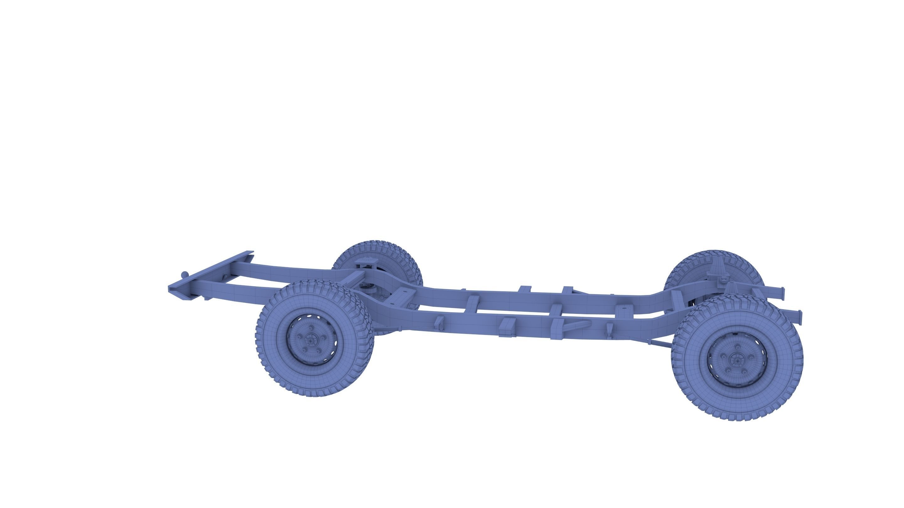 Range Rover Classic Chassis 3D model_15