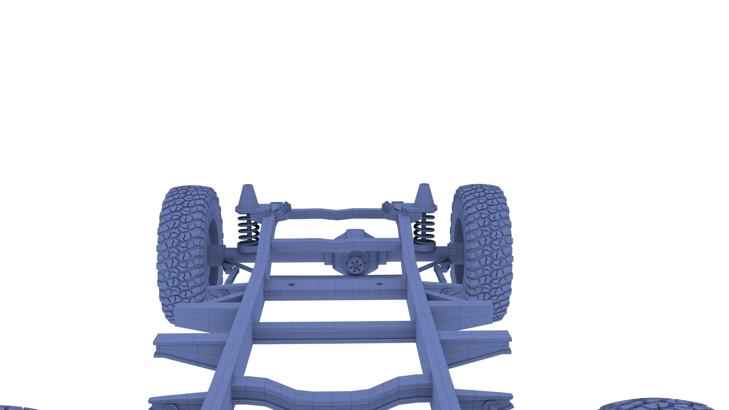 Range Rover Classic Chassis 3D model_21