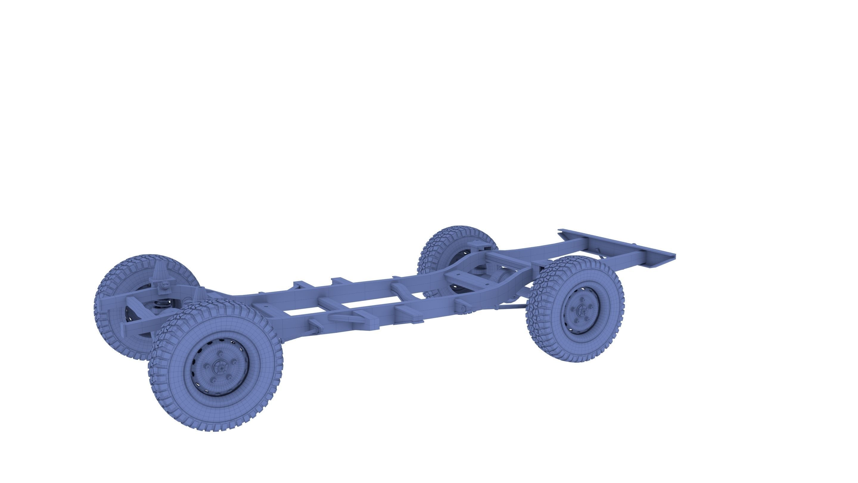 Range Rover Classic Chassis 3D model_13