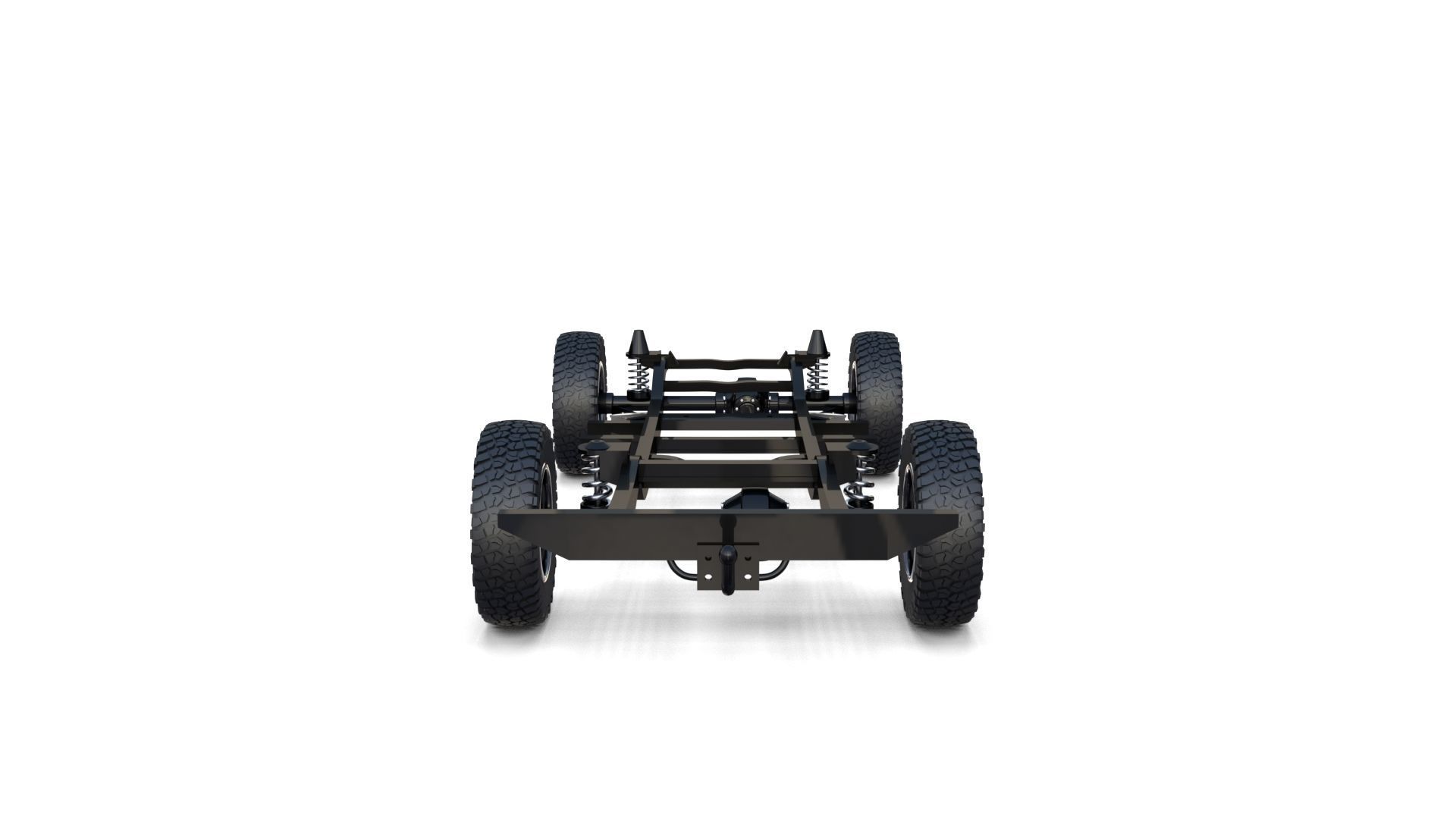 Range Rover Classic Chassis 3D model_3