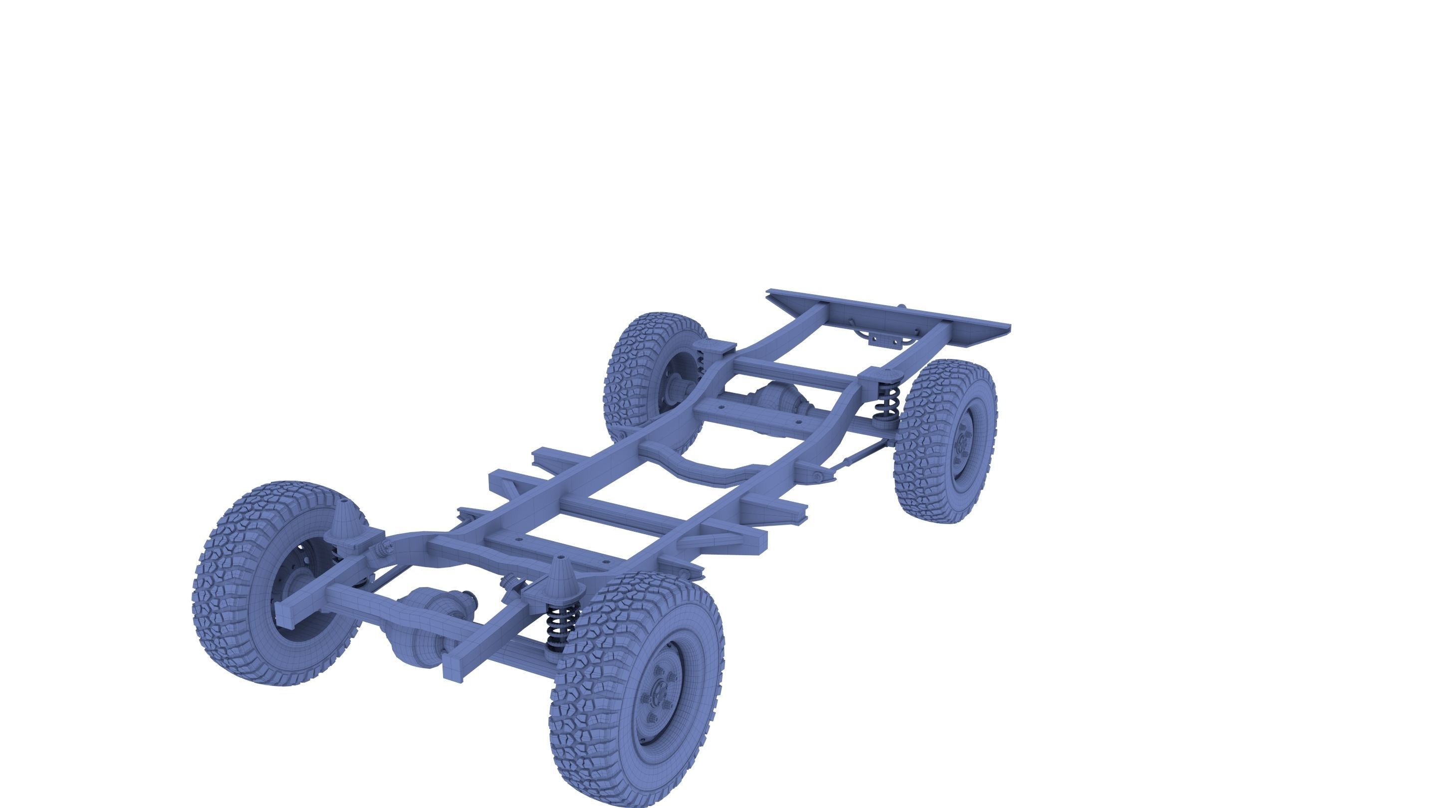 Range Rover Classic Chassis 3D model_17