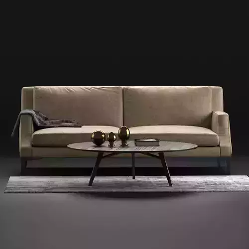 Natuzzi Winston sofa 3D model