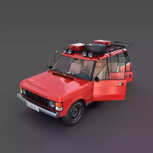 Range Rover Classic with interior v2