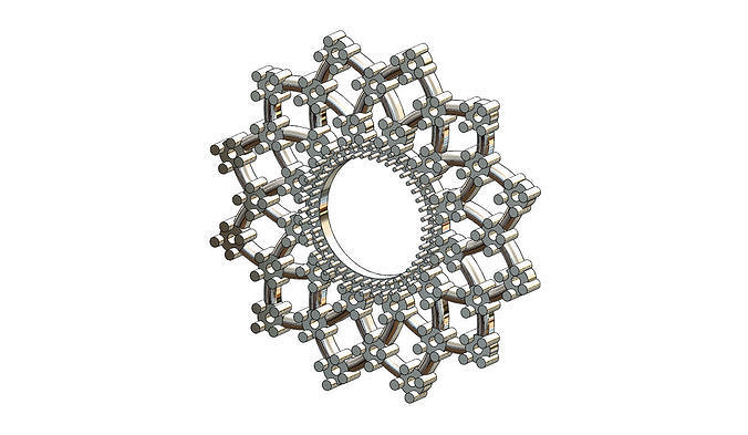Flower shaped pendant Free 3D print model
