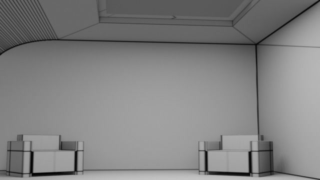 Space ship Interior 3D model_11