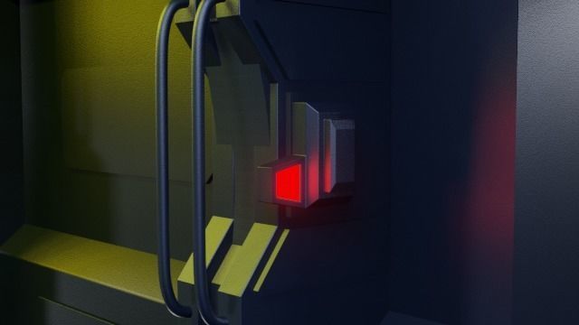 Space ship Interior 3D model_18