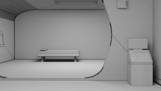 Space ship Interior 3D model_25