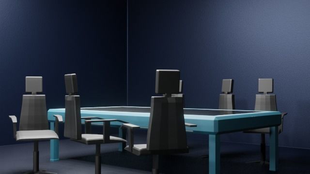 Space ship Interior 3D model_14