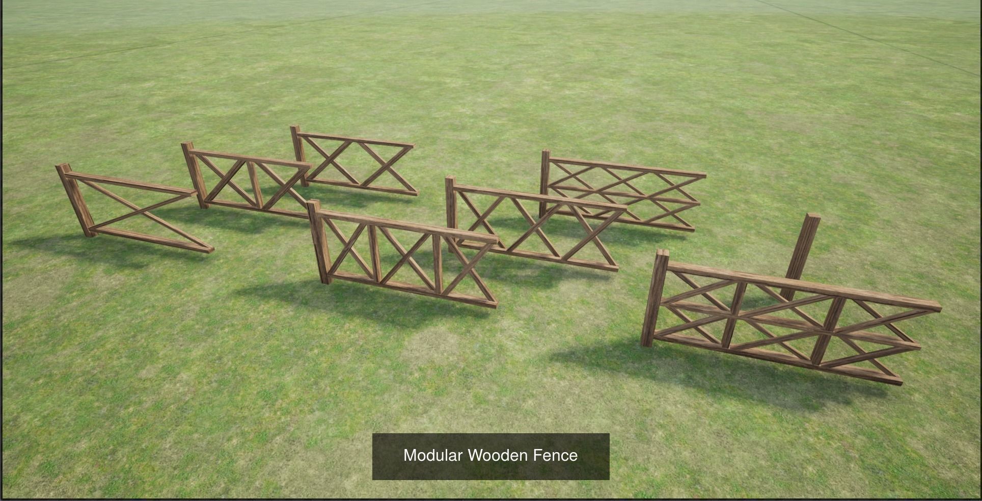 Wooden Fence Collection  _30