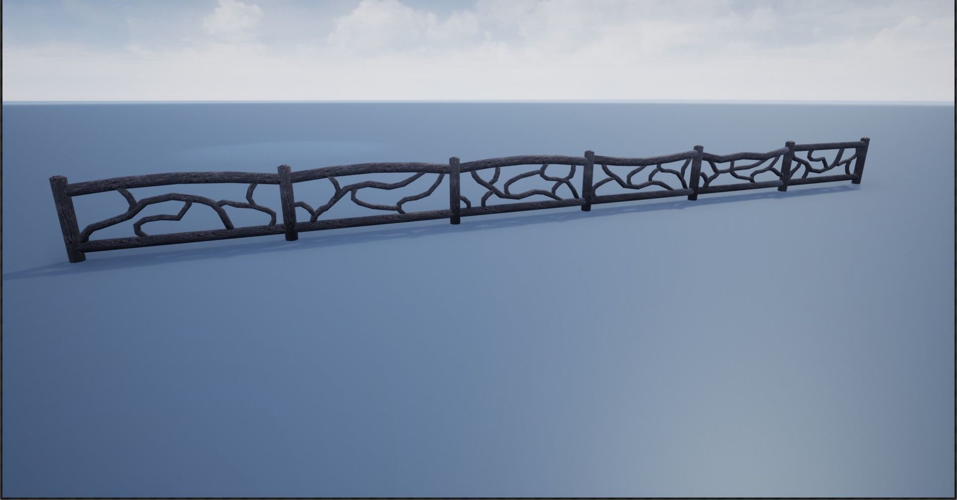 Wooden Fence Collection  _36